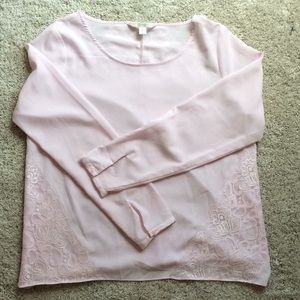 Lauren Conrad Lace Blouse